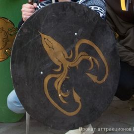 Щит с гербом дома Грейджои из сериала Игра престолов